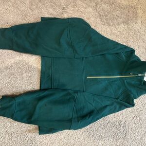 Lululemon Oversized Half-Zip Hoodie Storm Teal